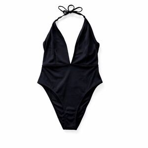 New Forever 21 XL black Halter Swimsuit